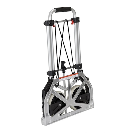 Vestil Aluminum Foldaway Hand Truck 250 lb Folded 2 3/4 x 19 x 26 FHC-250